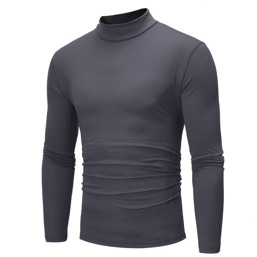 Men's turtleneck sweater made of soft jersey Skorter