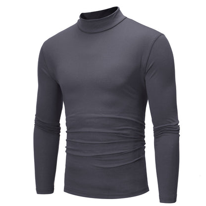 Men's turtleneck sweater made of soft jersey Skorter