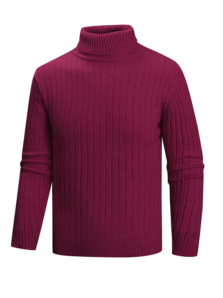 Men's Turtleneck Sweater made of high-quality fine knit Skorter