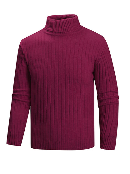 Men's Turtleneck Sweater made of high-quality fine knit Skorter