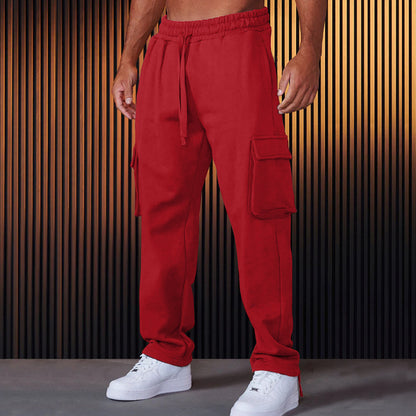 Men's cargo joggers with adjustable waistband and practical side pockets Skorter