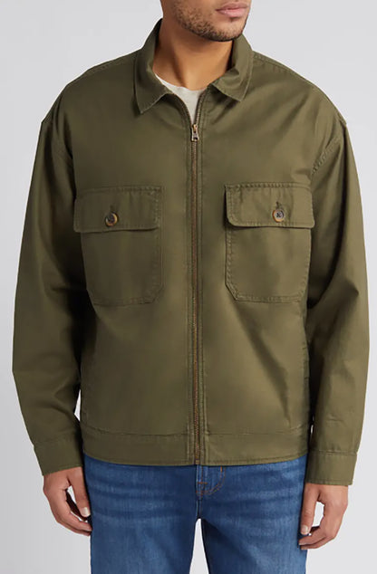 Men's utility jacket in modern design with practical pockets Skorter