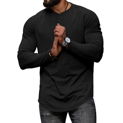 Men's long-sleeve sports shirt with innovative breathable technology Skorter