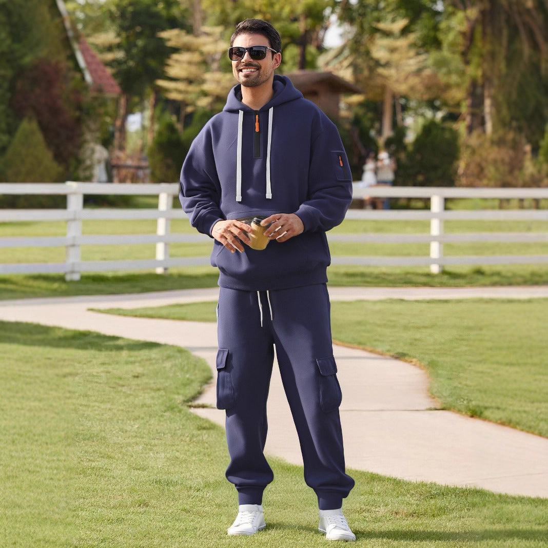 Men's tracksuit with practical pocket design Skorter