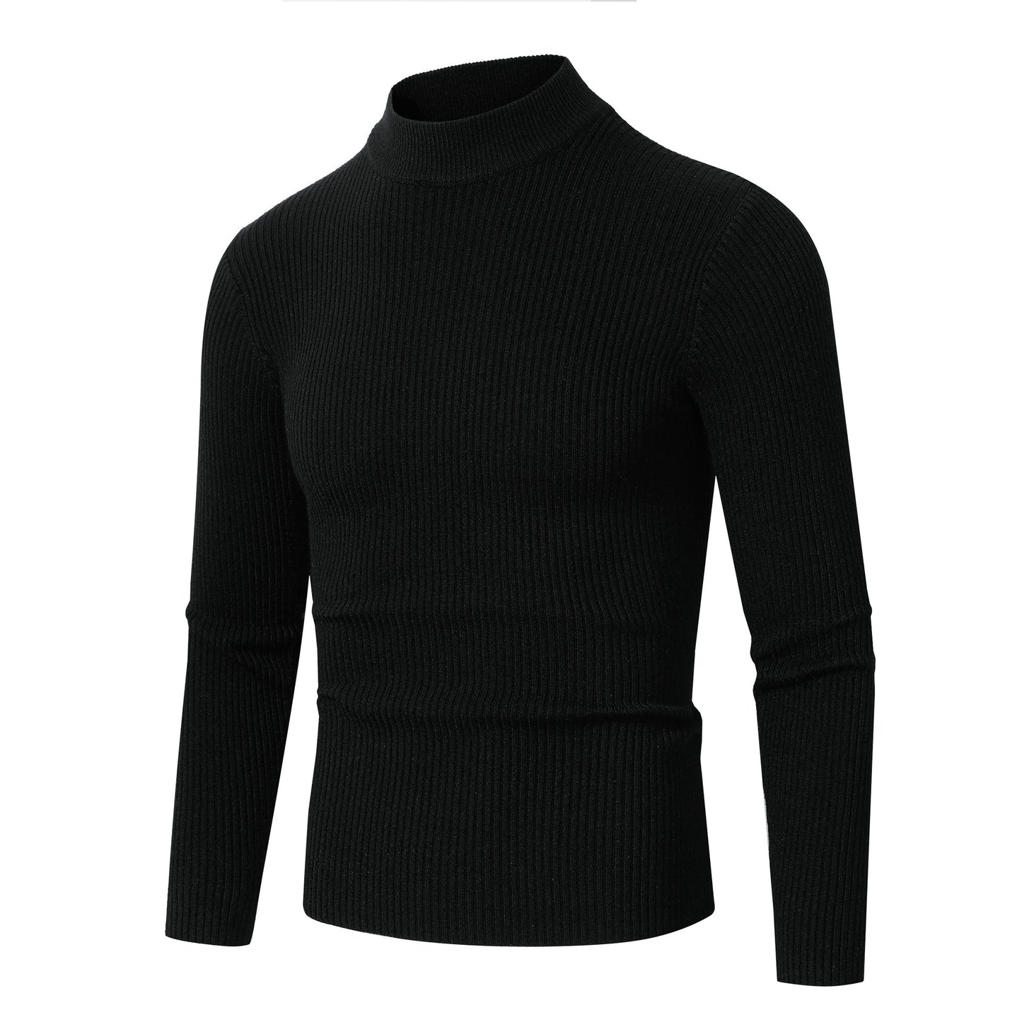 Men's stylish turtleneck sweater made of fine wool Skorter