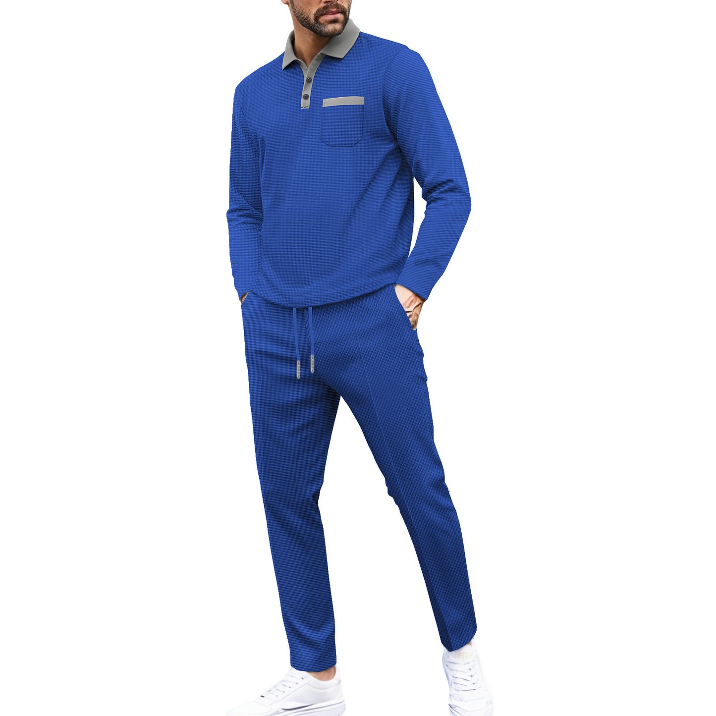 Men's stylish polyester tracksuit with breathable properties Skorter