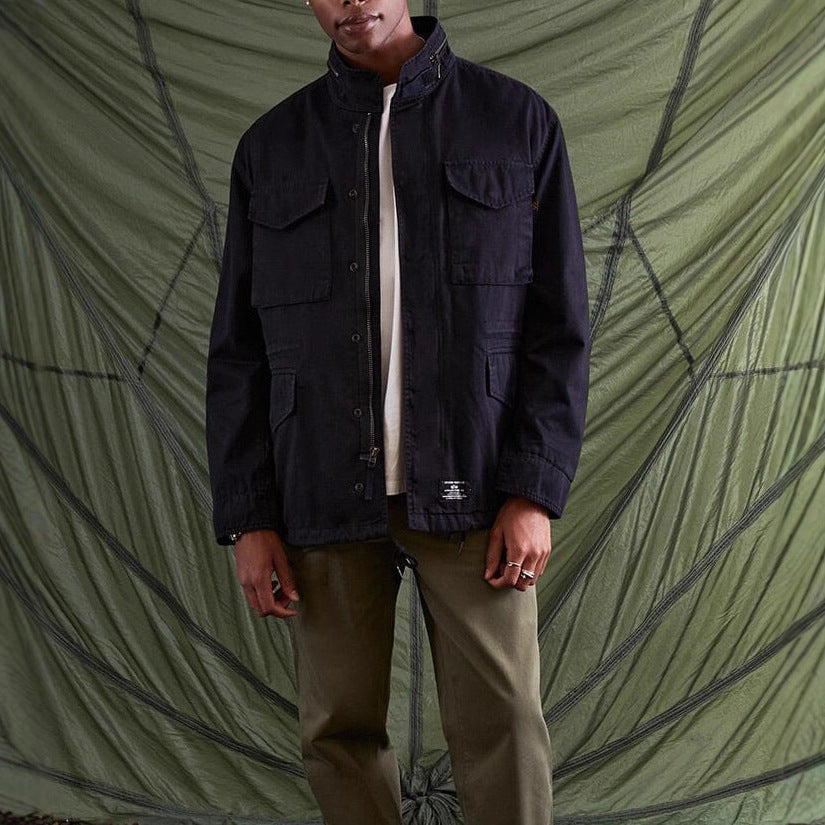 Men's utility jacket with large pockets and modern cut Skorter
