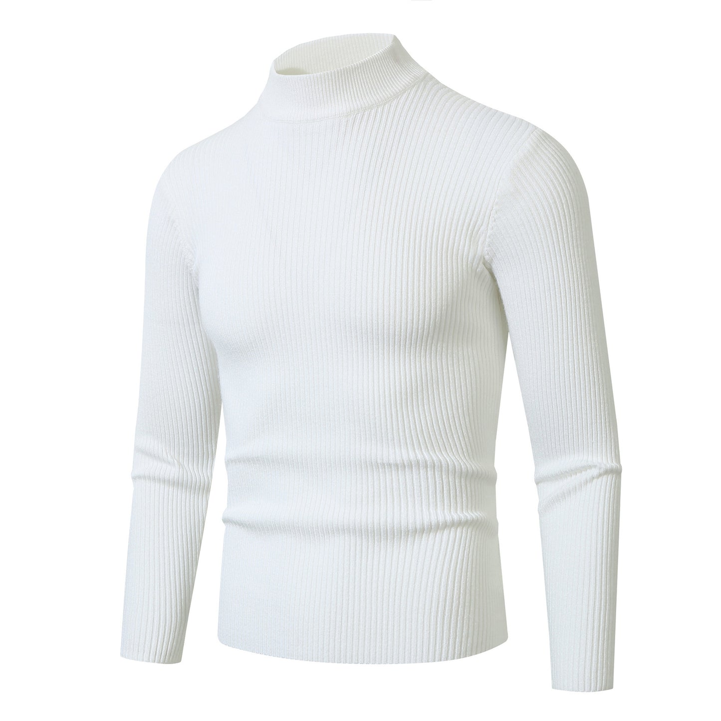 Men's stylish turtleneck sweater made of fine wool Skorter