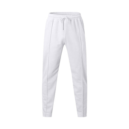 Men's sporty jogging pants with elastic waistband and side inserts Skorter