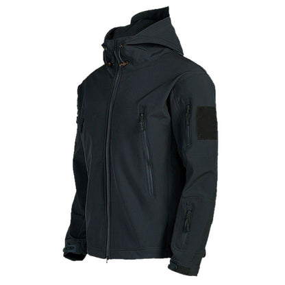 Men's weatherproof functional jacket with multifunctional pockets Skorter
