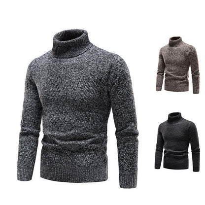 Men's turtleneck sweater made of high-quality wool Skorter