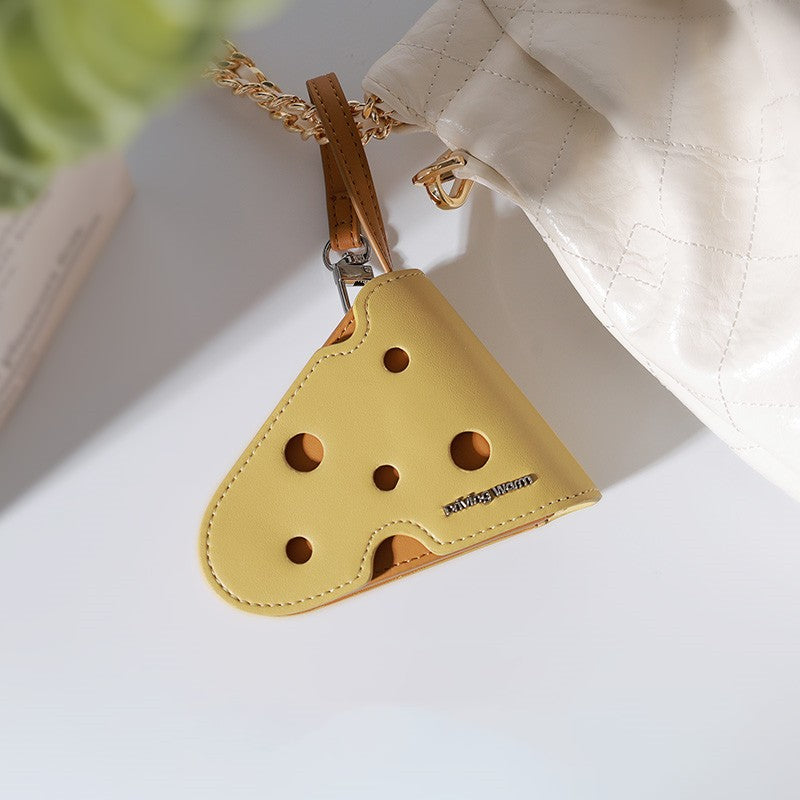 Skorter | Cute Cheese Keychain Pouch