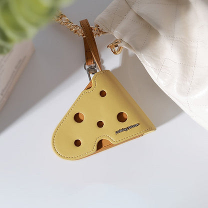 Skorter | Cute Cheese Keychain Pouch