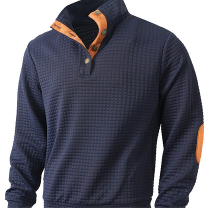 Men's stylish sweater with fashionable stand-up collar Skorter