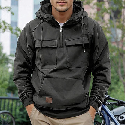 Men's stylish hooded jacket with practical pockets Skorter