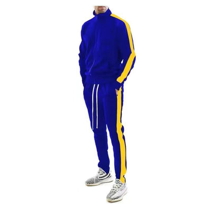 Men's sporty tracksuit with breathable properties and modern accents Skorter
