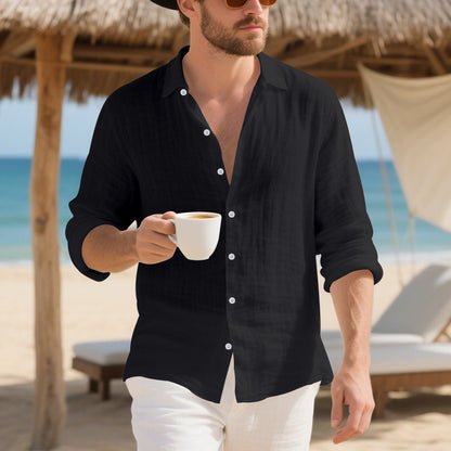 Men's Lightweight and Breathable Summer Shirt Skorter