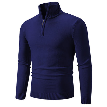 Men's Stand Collar Sweater Skorter