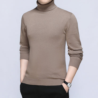 Men's turtleneck sweater made of high-quality, breathable cotton Skorter