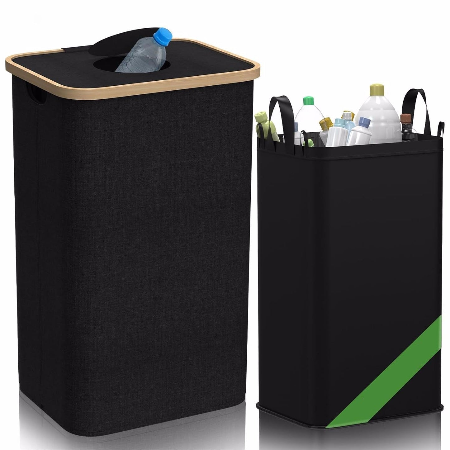 Skorter | 2in1 Foldable Storage Bag for Plastic Waste or Deposit Bottles