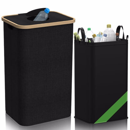 Skorter | 2in1 Foldable Storage Bag for Plastic Waste or Deposit Bottles