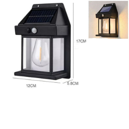 Skorter | Elegant Outdoor Solar Wall Light with Motion Sensor