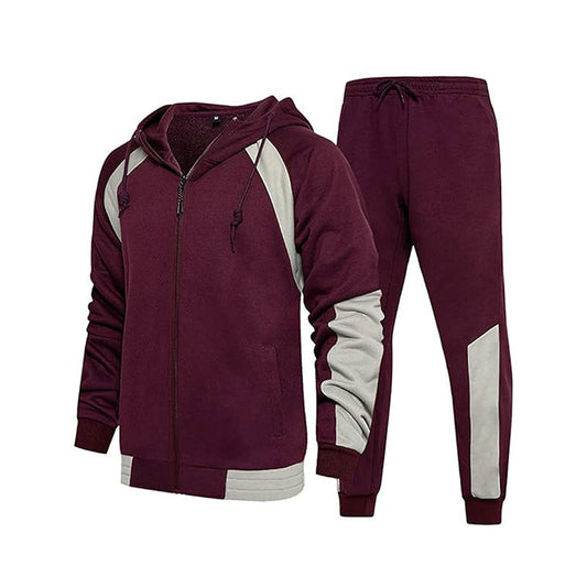 Men's sporty tracksuit with high collar and practical pockets Skorter