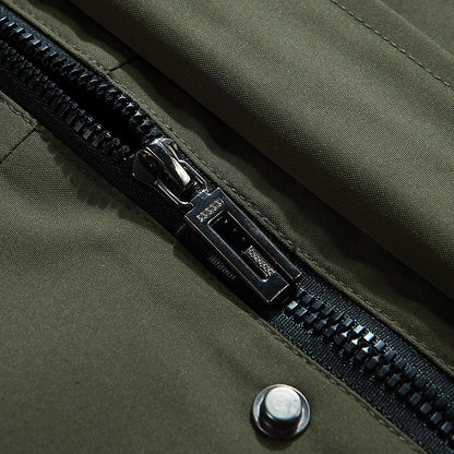 Men's technical outdoor jacket with weatherproof hood and moisture-regulating material Skorter