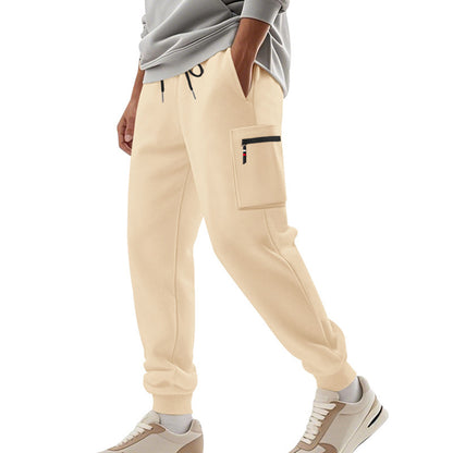 Men's sporty jogging trousers with practical side pockets and adjustable waistband Skorter