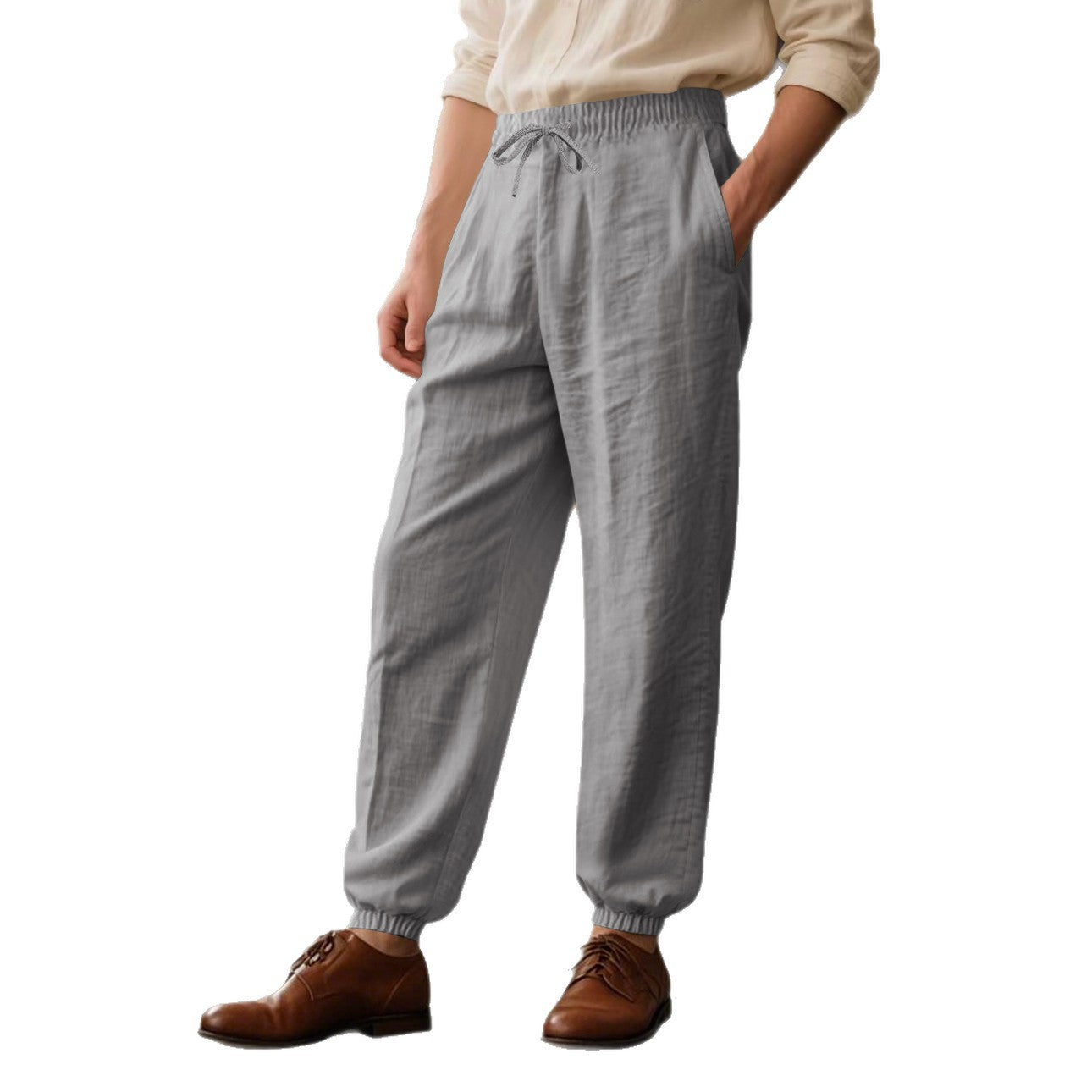 Herr Bekväma och Andningsbara Fritidsbyxor Skorter