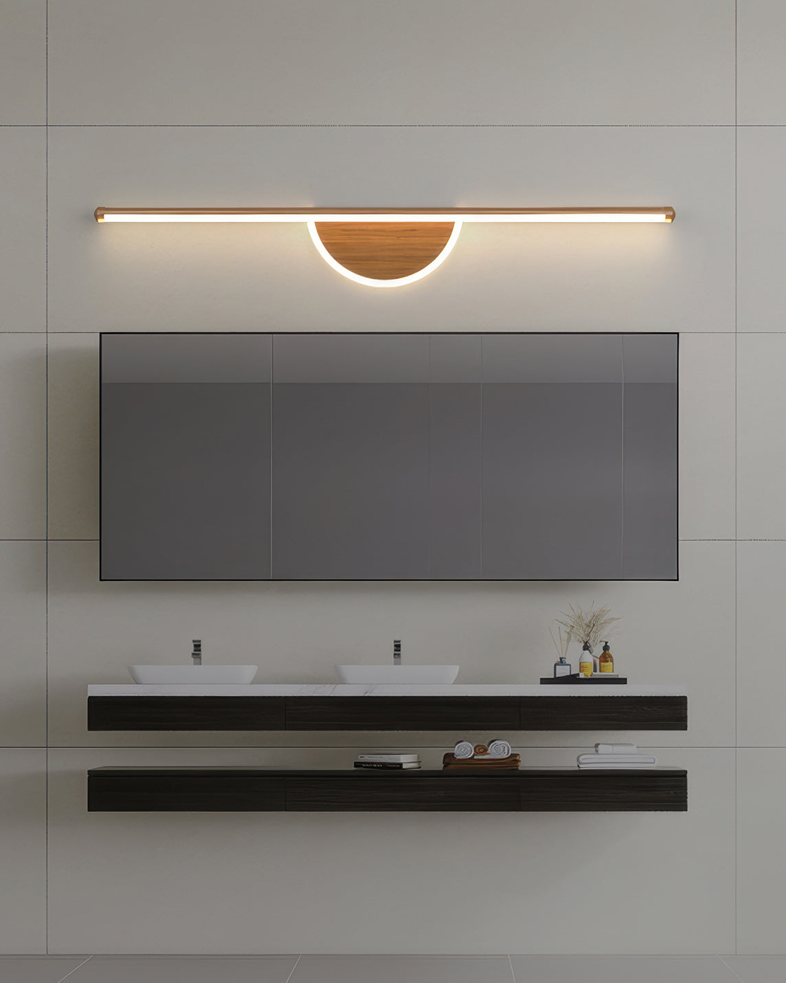 Skorter | Modern Wall Lamp made of Wooden Arch