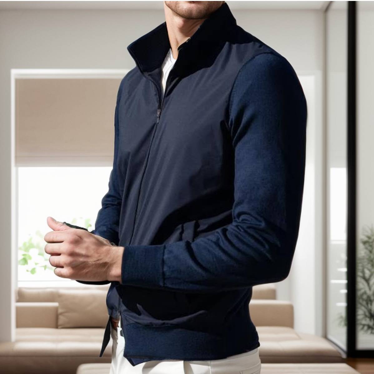 Men's sporty transitional jacket Skorter