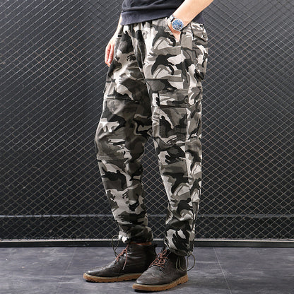 Men's Camouflage Cargo Pants Skorter