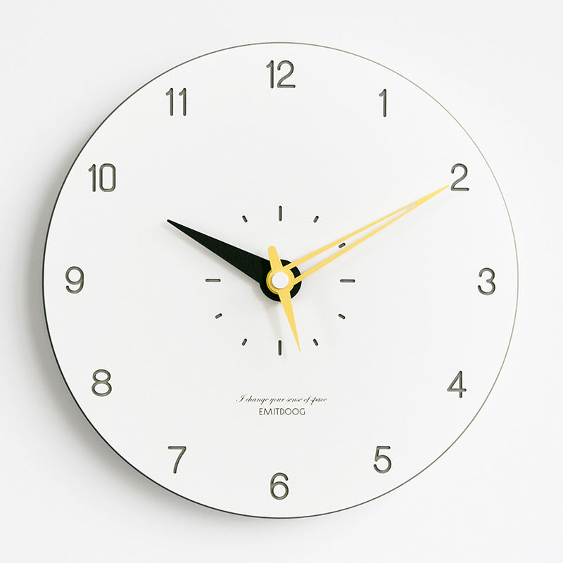 Skorter | Frendorf™ Minimalistic Modern Round Wall Decor Silent Clock