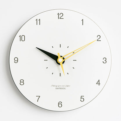 Skorter | Frendorf™ Minimalistic Modern Round Wall Decor Silent Clock