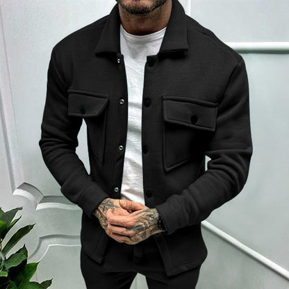 Men's utility jacket with practical pockets and modern cut Skorter