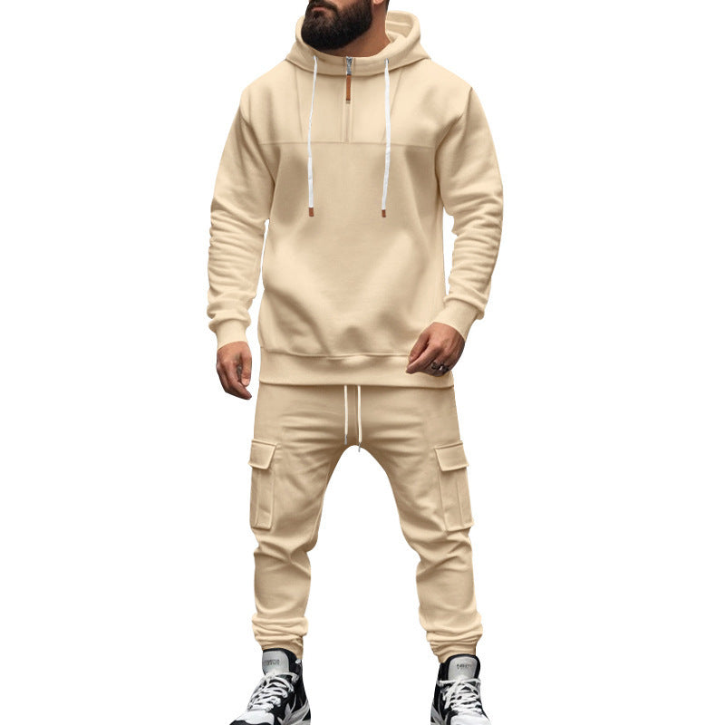 Men's sporty tracksuit with modern zipper and practical pockets Skorter