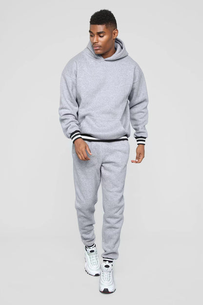 Men's sporty sweatshirt with comfortable joggers in urban style Skorter
