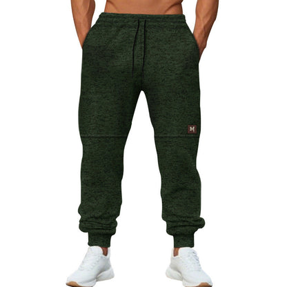 Men's sporty sweatpants with adjustable drawstring and pockets Skorter