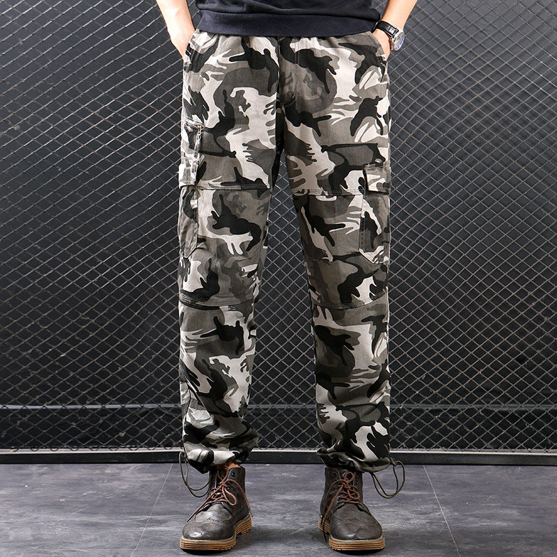Men's Camouflage Cargo Pants Skorter
