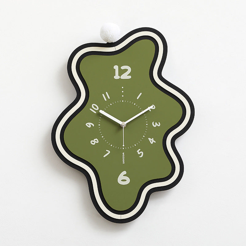 Skorter | Creative irregular wall decoration Silent Clock