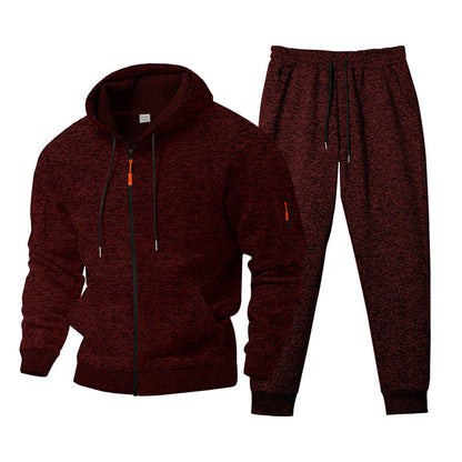 Men's stylish tracksuit set with hoodie and jogging pants Skorter