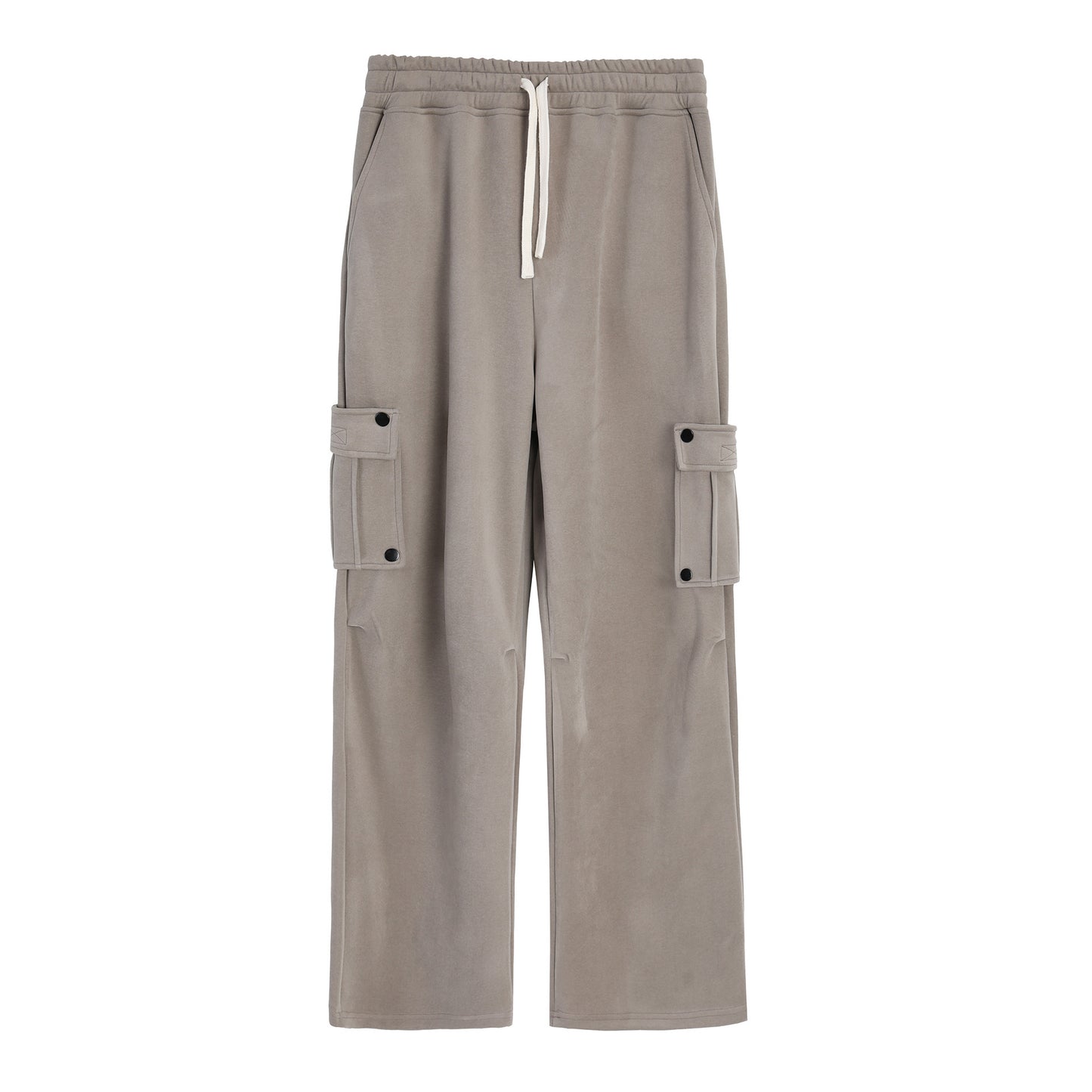 Men's Cargo Jogging Pants with Side Pockets and Elastic Waistband Skorter