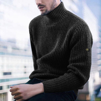 Men's turtleneck sweater made of high-quality wool Skorter