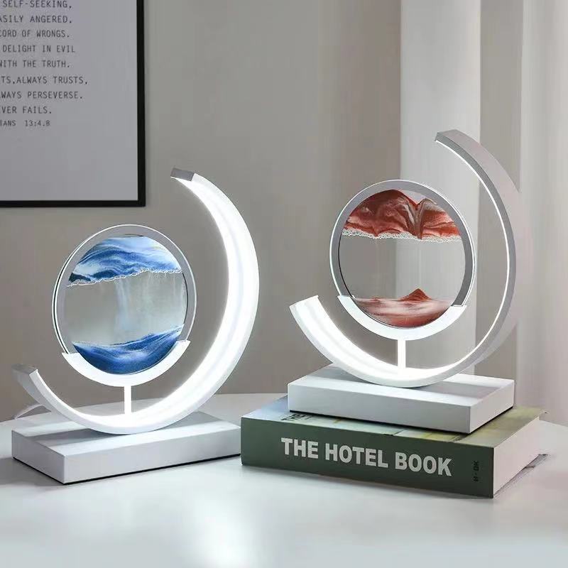 Skorter | Flow Sand Painting LED USB Table Lamp