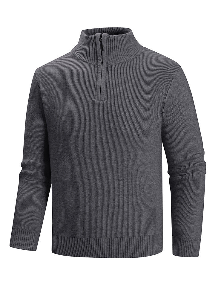 Men's sweater with high collar Skorter