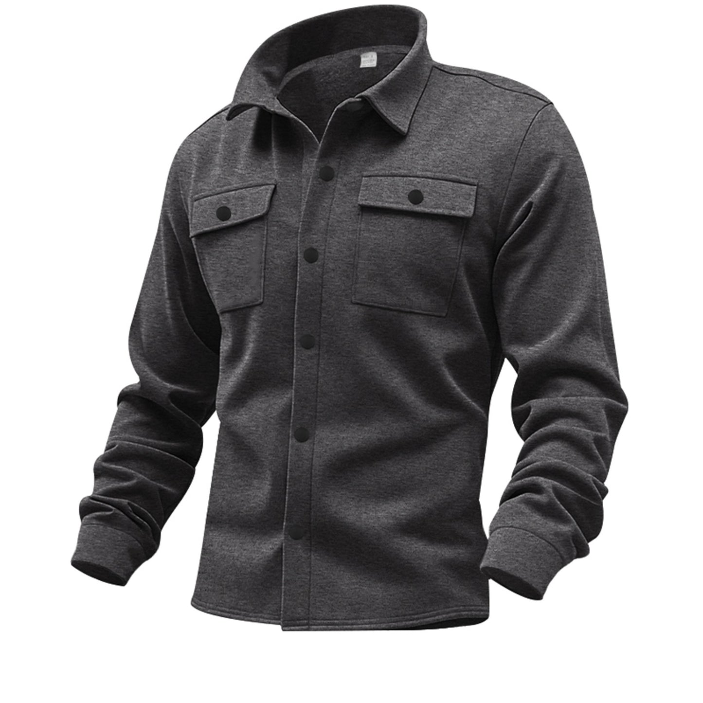 Men's utility shirt with patch pockets and modern design Skorter