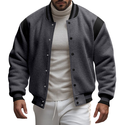 Men's stylish sweatshirt jacket in sports look Skorter