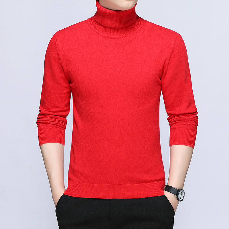 Men's turtleneck sweater made of high-quality, breathable cotton Skorter