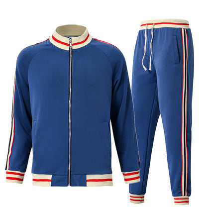 Men's sporty tracksuit with modern design and functional details Skorter